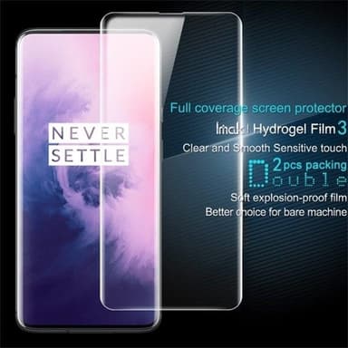 2-Pack Heltäckande Skärmskydd till OnePlus 7 Pro