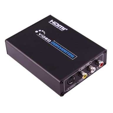 Konverterare / signalomvandlare – Från HDMI till AV + S-Video