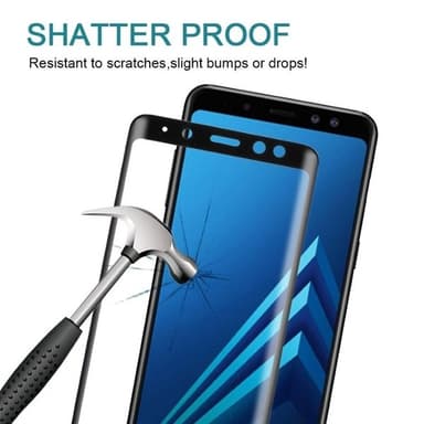 Skärmskydd härdat glas Samsung Galaxy A8 2018