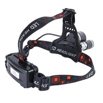 LED Pannlampa High Power 3 CREE T6 + laddare