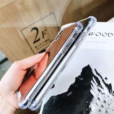 Lyxigt spegelskal för iPhone X / XS