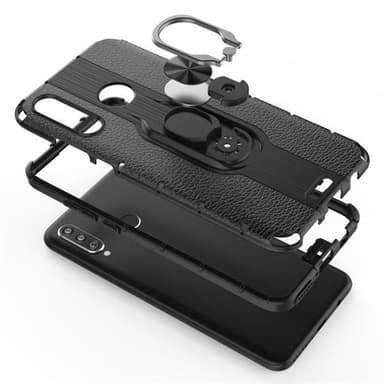 Skal med magnetfäste och stödring för Huawei P30 lite