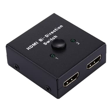 Dubbelriktad HDMI Switch/Splitter 2x1 / 1x2