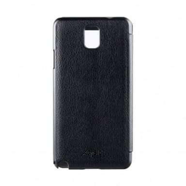 Xqisit, Flip Cover med fönster för Samsung Note 3 (Svart)