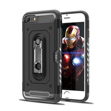 Shockproof skal med hållare till iPhone 6 / 6S / 7 / 8 / SE 2020