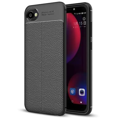 TPU Bakskal HTC Desire 12 - Svart