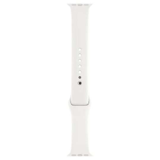 Apple Watch 38 mm sportarmband (vit)