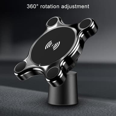 TOTUDESIGN 10W Magnetisk Bilhållare QI-Laddare