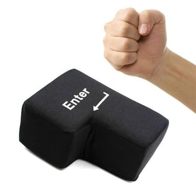 Stor Enterknapp - USB