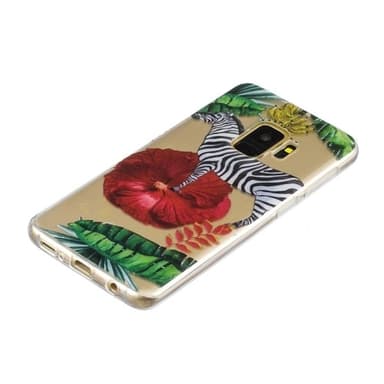 Bakskal/ telefonskal Zebra för Samsung Galaxy S9