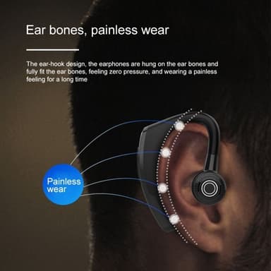 Bluetooth Handsfree V5.0 Sport CSR Chip 10min snabbladdning