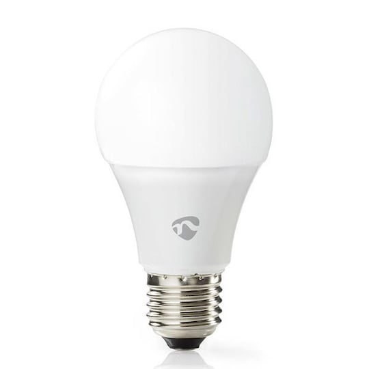 Nedis WiFi Smart LED-lampa E27 Varmvit
