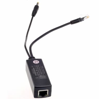 PoE-splitter RJ45/DC hane 12V