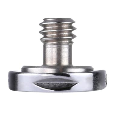 Kameraskruv 1/4" med C-ring