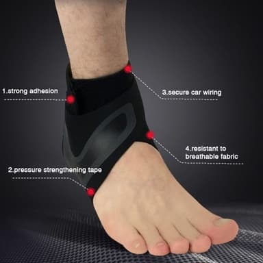 2st Fotledsstöd Ankle Support - XL Höger