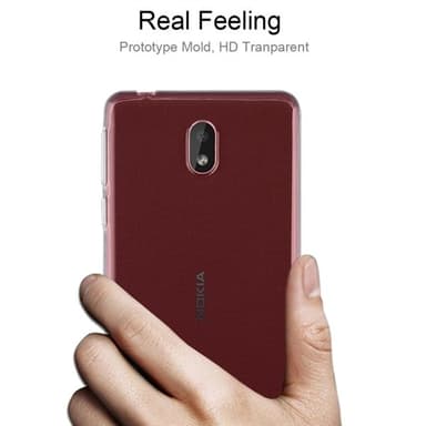 TPU Baksskal Ultratunt Nokia 1 Plus Transparent