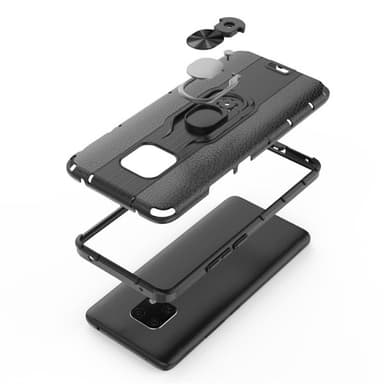 Skal med magnetfäste och stödring för Huawei Mate 20 Pro