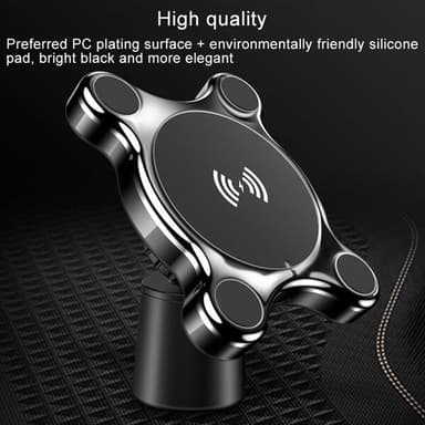 TOTUDESIGN 10W Magnetisk Bilhållare QI-Laddare