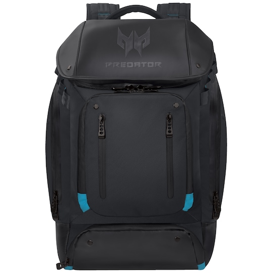 Predator gaming ryggsäck (svart/blå)