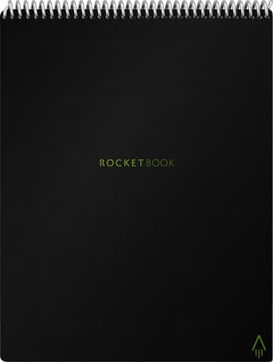 Rocketbook Flip Letter digitalt anteckningsblock A4 (infinity black)