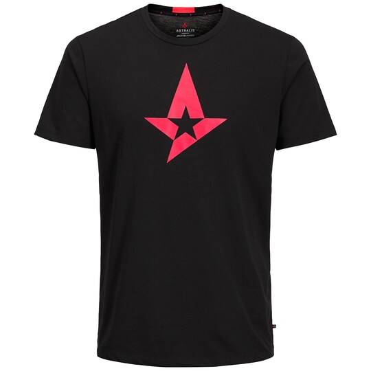 Astralis officiel T-shirt svart/röd (XXXL)