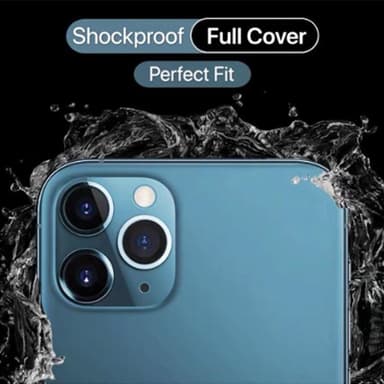 Linsskydd för iPhone 12 Mini kamera i härdat glas 2-pack