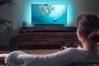 Philips 5.1.2ch soundbar B95/10 med trådlös subwoofer (svart)
