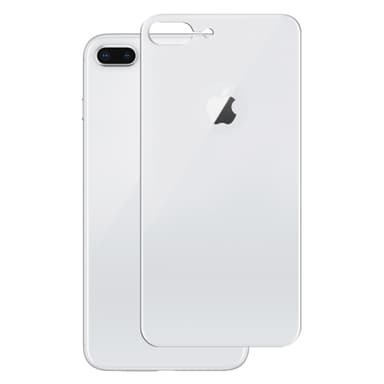 Panzer välvt silikatkydd iPhone 8 Plus (silver)
