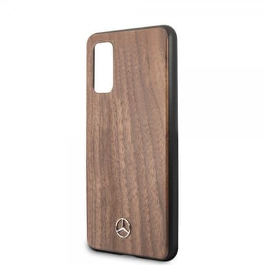 Mercedes Benz Samsung Galaxy S20 Skal Wood Line Brun