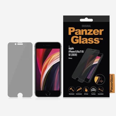 iPhone 6/6S/7/8/SE Skärmskydd Privacy Standard Fit