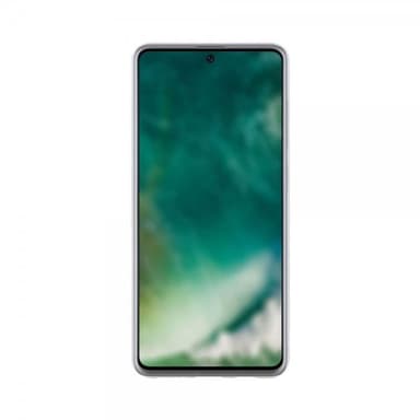 XQISIT Samsung Galaxy A71 Skal Phantom Glass Transparent Klar
