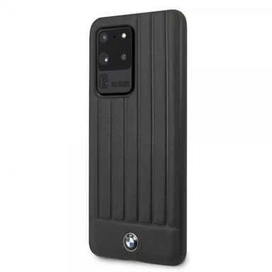 BMW Samsung Galaxy S20 Ultra Skal Leather Lines Svart