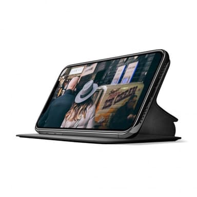 Twelve South iPhone X/Xs Plånboksfodral SurfacePad Nappaläder Svart