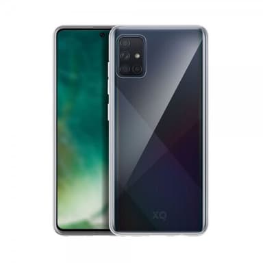 XQISIT Samsung Galaxy A71 Skal Phantom Glass Transparent Klar