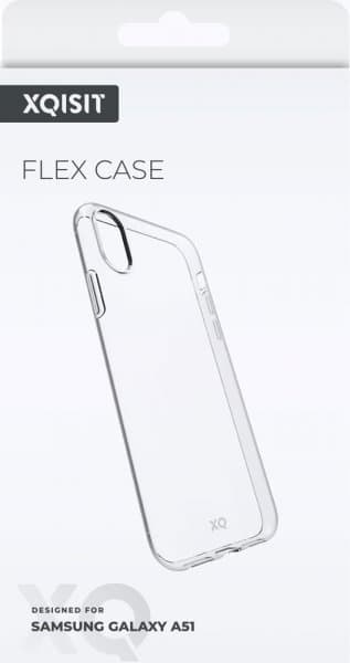 XQISIT Samsung Galaxy A51 Skal Flex Case Transparent Klar