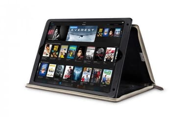 Twelve South iPad 9.7. Air 1. Air 2 Fodral BookBook Äkta Läder Stativ Brun