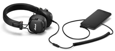 Marshall Major III on-ear hörlurar (svart)