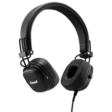 Marshall Major III on-ear hörlurar (svart)