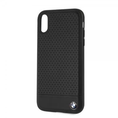 BMW iPhone Xr Skal Logo Perforerad Svart