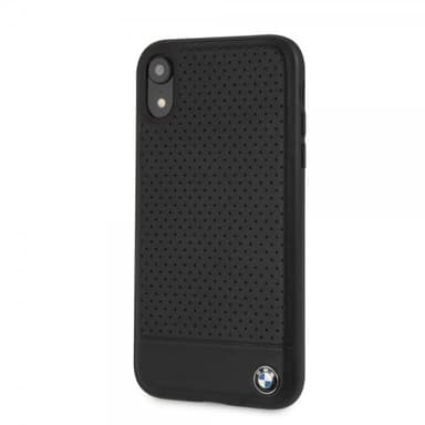 BMW iPhone Xr Skal Logo Perforerad Svart