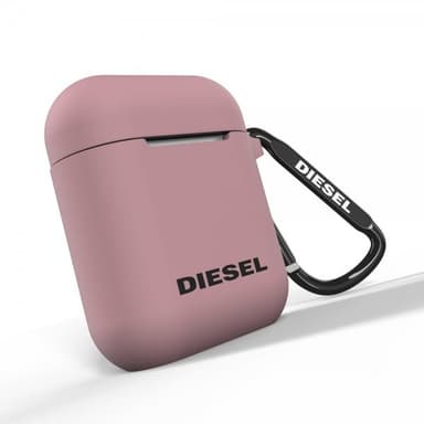 Diesel AirPods (1/2) Skal Silicone Dusty Pink