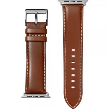 LAUT Apple Watch 42/44/45mm/Apple Watch Ultra Armband Oxford Tobacco