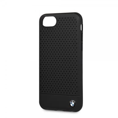 BMW iPhone 7/8/SE Skal Logo Perforerad Svart