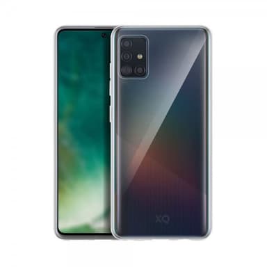 XQISIT Samsung Galaxy A51 Skal Phantom Glass Transparent Klar