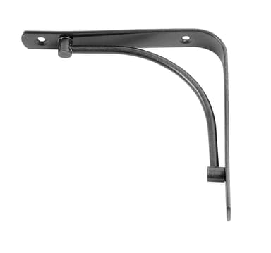 Hylleknekt Circle 150x150  mm - antrasitt