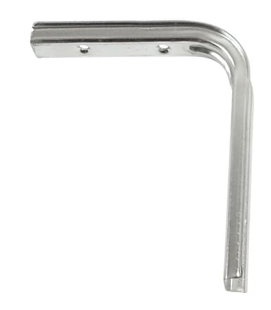 Hylleknekt U-profil 125x15 0 mm - el-galvanisert