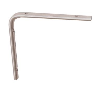 Hylleknekt 200x150 mm - rustfritt stål