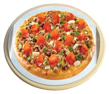 Pizzastein med bakeplate Ø37 cm.