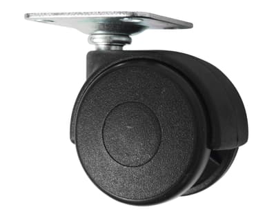 Møbelhjul dobbelt - dreibart - 40 mm