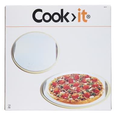 Pizzastein med bakeplate Ø37 cm.